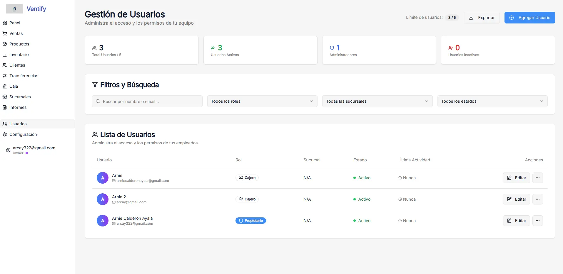 Ventify - Captura 12